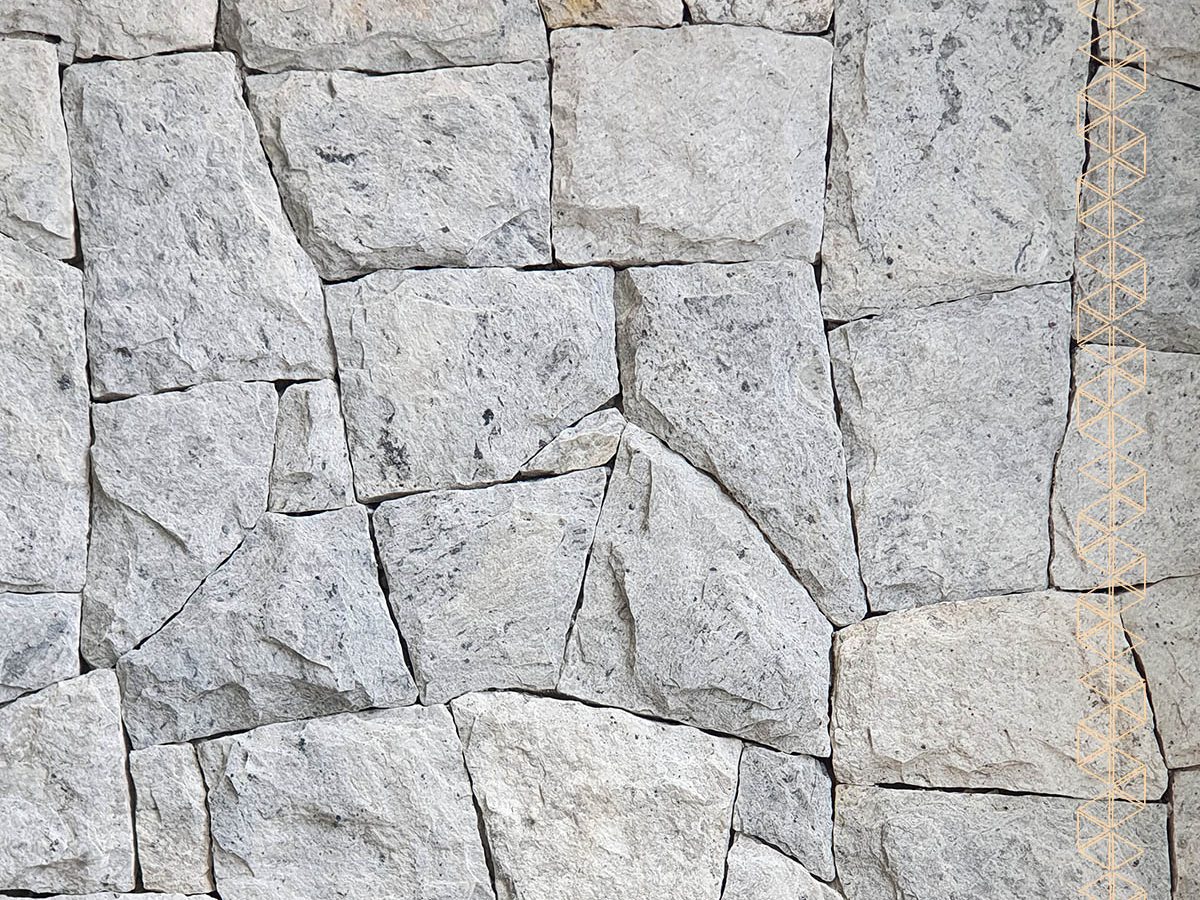 Pedra Branco Núvola Irregular  Revestimento de pedra, Trabalho em pedra,  Parede de gesso acartonado