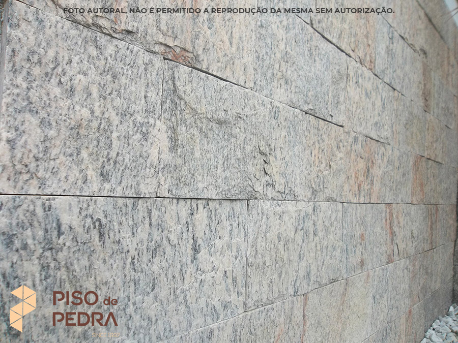 Pedra Madeira Rosa Amarrado com 0,5m² 19 Peças 11,5x23cm - Pedras