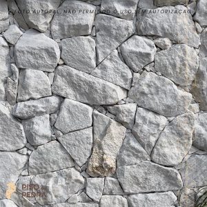 Irregular White Moledo Stone