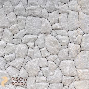 Irregular White Moledo Stone