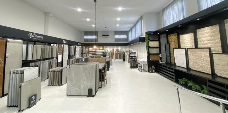 Novo Showroom de Porcelanatos em Osasco - Piso de Pedra